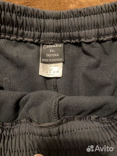 Зимние мужские джогеры/флис Columbia р.2XL новые