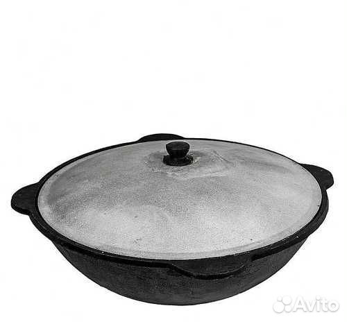 Казан узбекский чугунный 16 литров