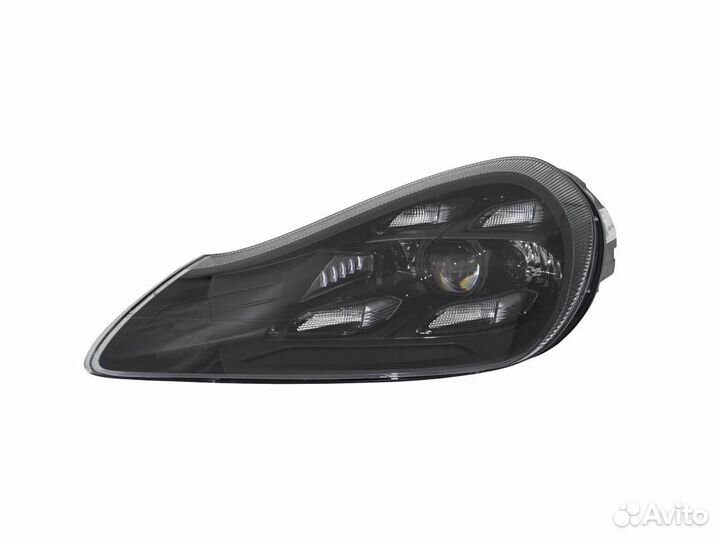 LED фары на Порше Кайен 957, 2007-2009