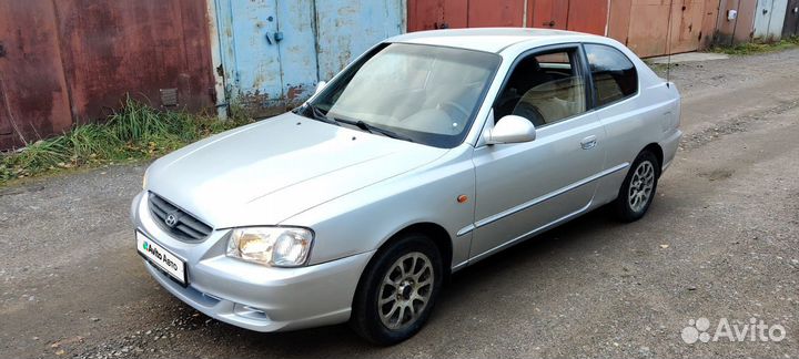 Hyundai Accent 1.3 МТ, 2002, 335 000 км