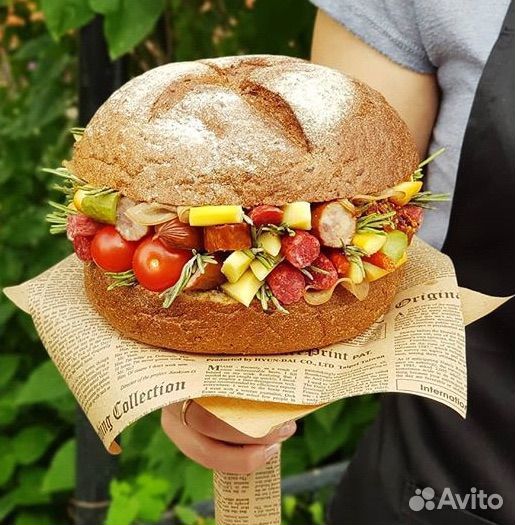 Съедобный мужской букет 