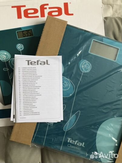 Весы напольные электронные tefal