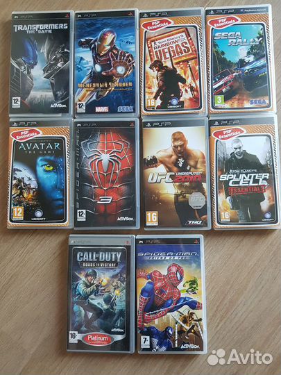 Игры для Sony PSP Оригинал