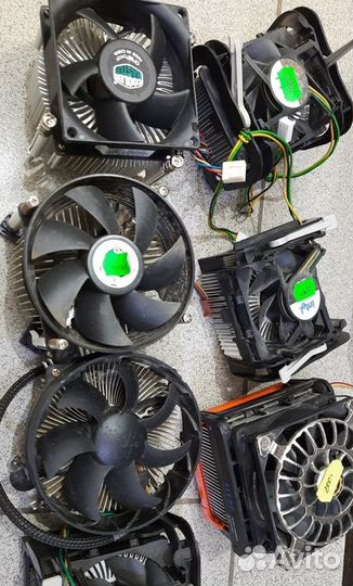 Вентиляторы и системы охлаждения S478, 775. S93