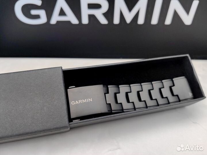 Титановый браслет к Garmin 22мм (Новая версия)