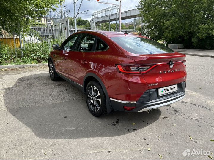 Renault Arkana 1.3 CVT, 2020, 103 600 км