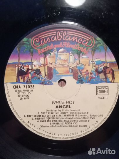 Виниловая пластинка Angel, LP