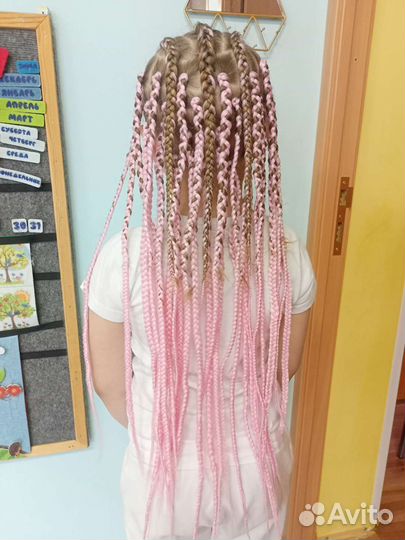 Плетение кос или афрокосы