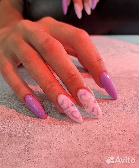 Маникюр педикюр наращивание ногтей