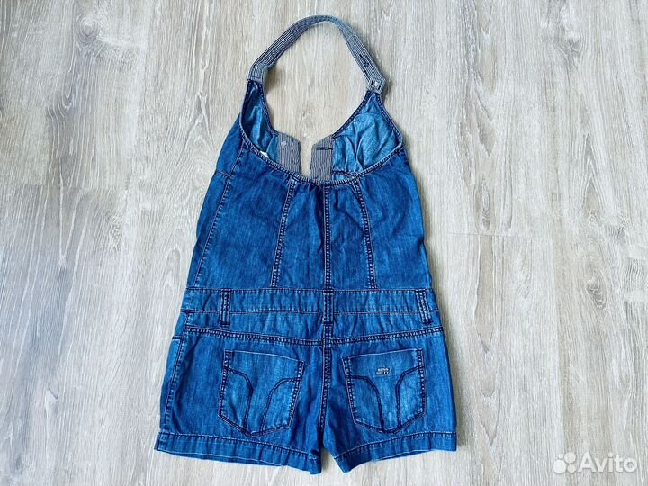 Комбинезон джинсовый мини miss sixty S б/у