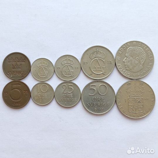 Швеция (набор монет)