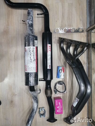 Выхлоп STT 2107 2110 2114 Приора Гранта Веста