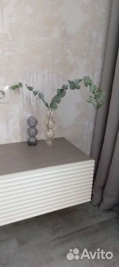 Ваза для цветов стекло, новая