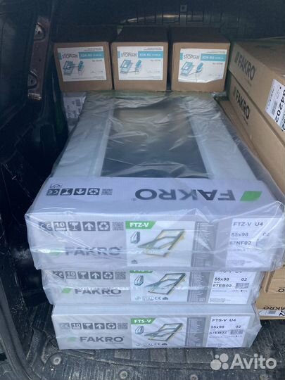 Мансардные окна факро/fakro + монтаж под ключ