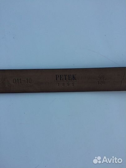 Кожаный ремень petek онигинал