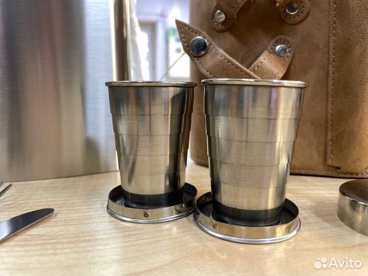 Фляжка из нержавейки