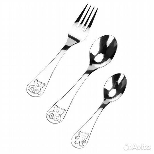 Набор столовых приборов domenik Happy Bear 3 предм