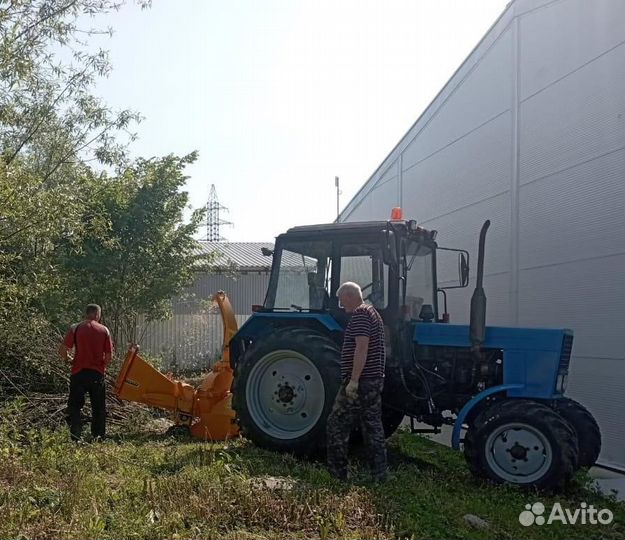 Дробилка веток