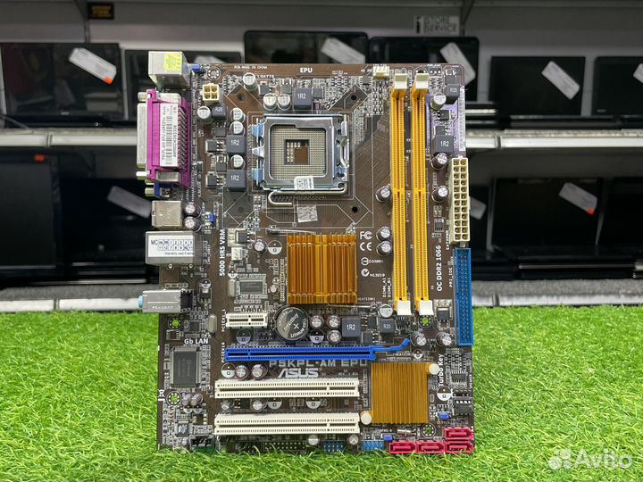 Материнская плата asus P5KPL-AM LGA 775