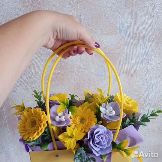 Букет из мыла