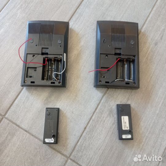 Беспроводной звонок Мелодика черный и белый