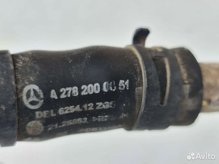 Трубка охлаждающей жидкости Mercedes W166