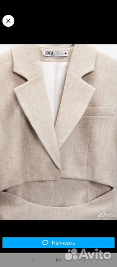 Платье пиджак Zara L