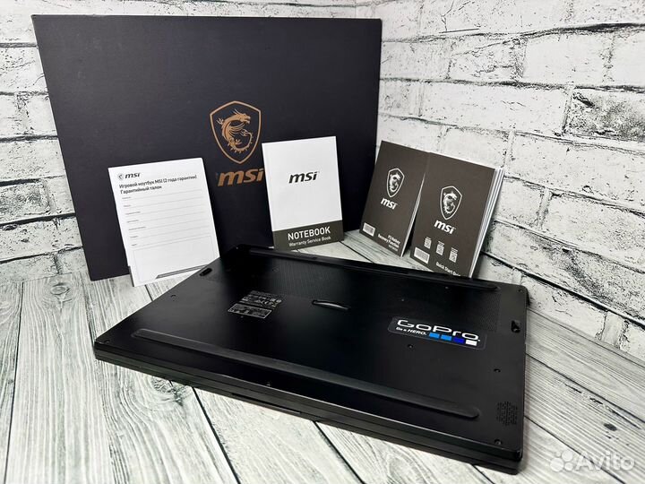 Игровой ноутбук MSI 32RAM/GTX8GB/144гц/i7