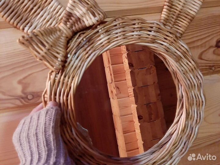 Зеркало плетеное