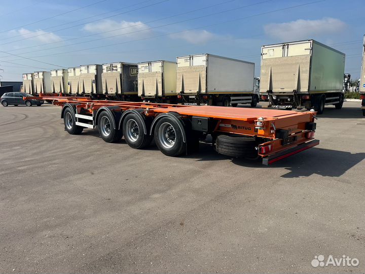 Полуприцеп контейнеровоз BITUG Першерон K4-40, 2023