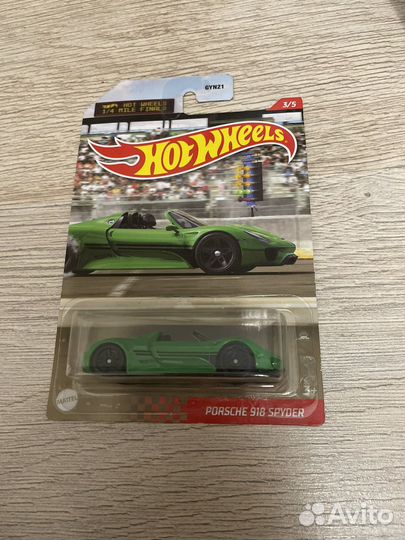 Hot wheels porsche 918