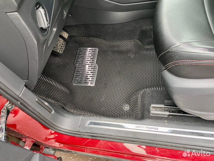 Коврики eva ева эва в автомобиль 3d с бортиками