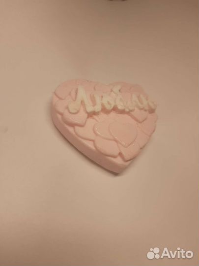 Мыло в форме сердца