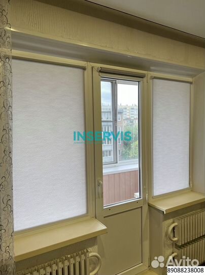 Римские шторы на кухню