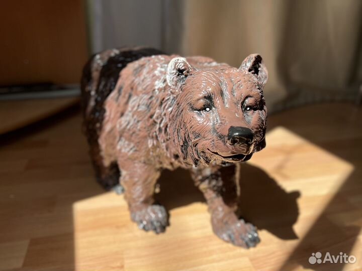 Медведь статуэтка 58 см меловая