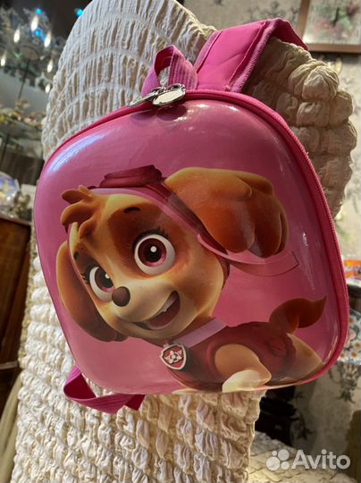 Щенячий патруль рюкзак и котик плюшевый