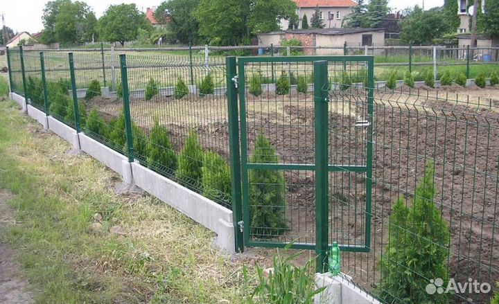 Забор из 3D сетки замер бесплатно под ключ