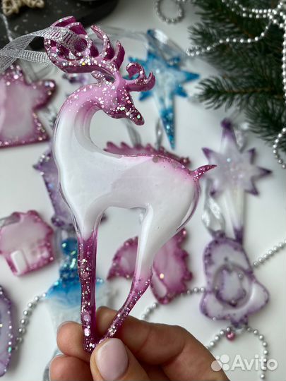 Елочные игрушки ручной работы