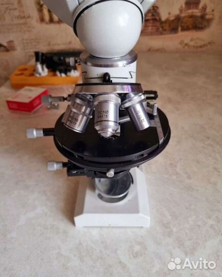 Микроскоп ломо ау-12