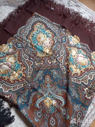 Павловопосадский платок новый