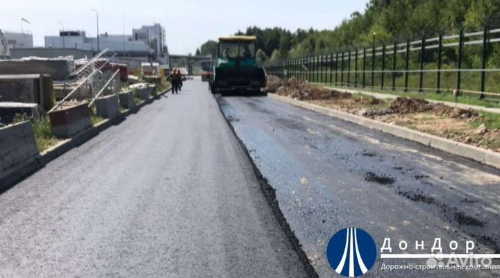 Укладка асфальта под ключ