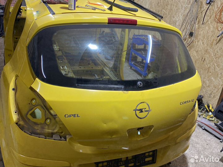 Крышка багажника Opel Corsa D хэтчбек