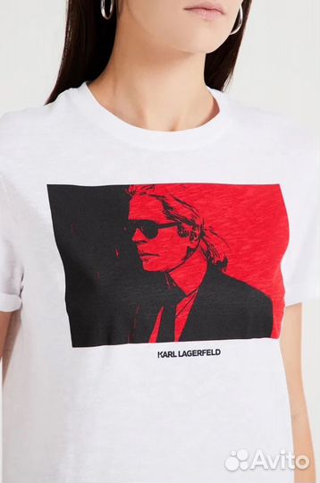 Футболка женская karl lagerfeld