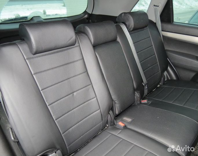 Чехлы из экокожи на Киа Соренто с 2009 - 2012 г. в