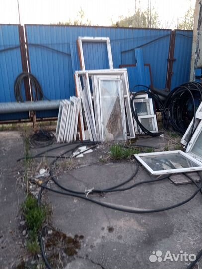 Окна пластиковые бу и балконные двери