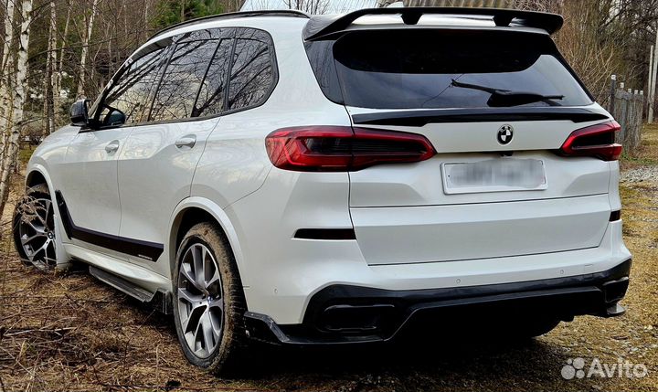 Спойлер на крышку багажника для bmw x5 g05