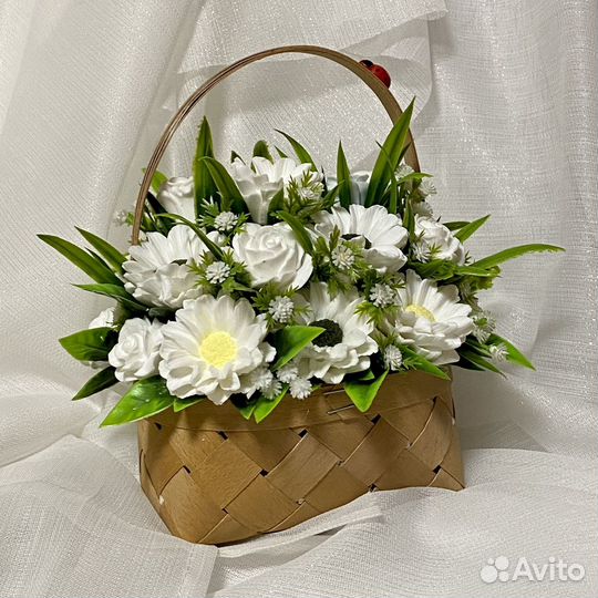 Букет из мыла ручной работы