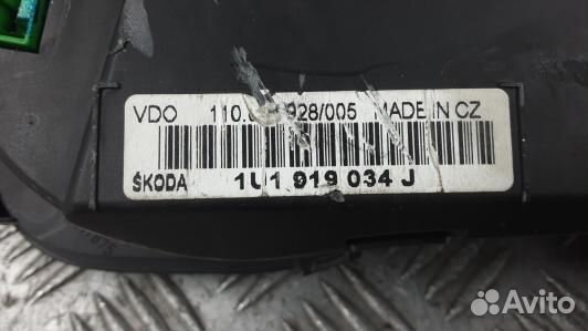 Щиток приборов skoda octavia A4 (NSE08IT01)