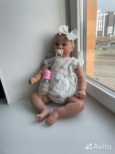 Кукла Реборн девочка 56 см