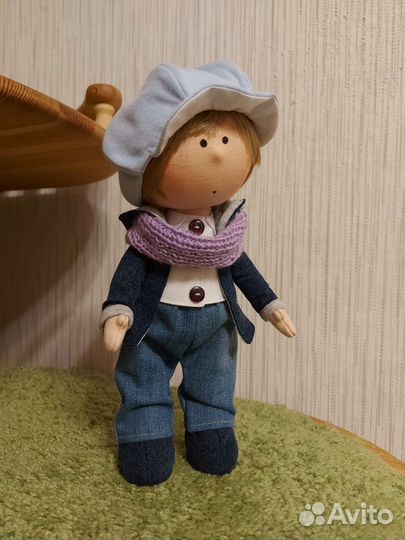 Кукла текстильная, интерьерная, тильда